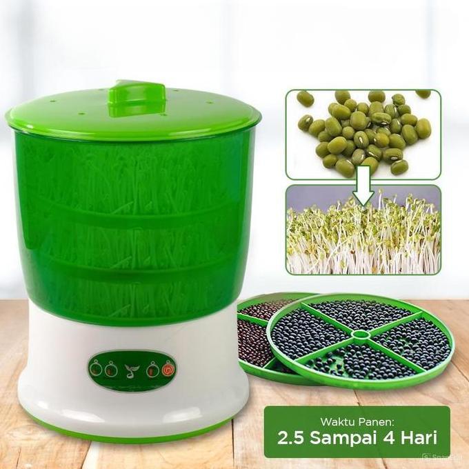 MARIGOLD- Mesin Kecambah Toge Otomatis Panen Tauge 2-4 Hari Intelligent Bean Sprouts Maker Electric
