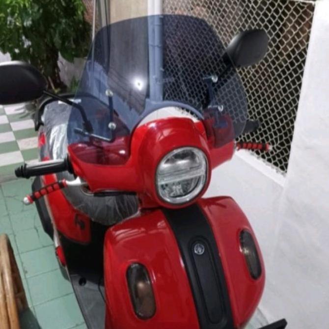 flyscreen winshield fazzio. visor Yamaha fazzio. aksesoris fazzio Original