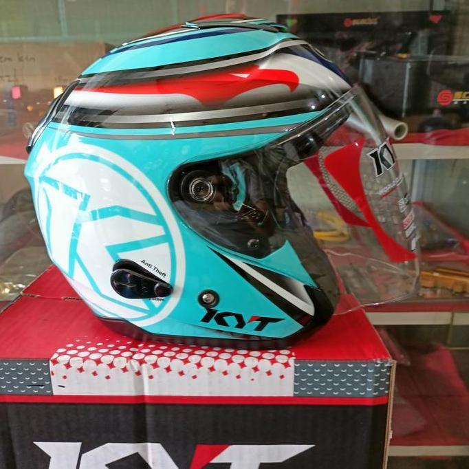 kyt kyoto motif aqua blue