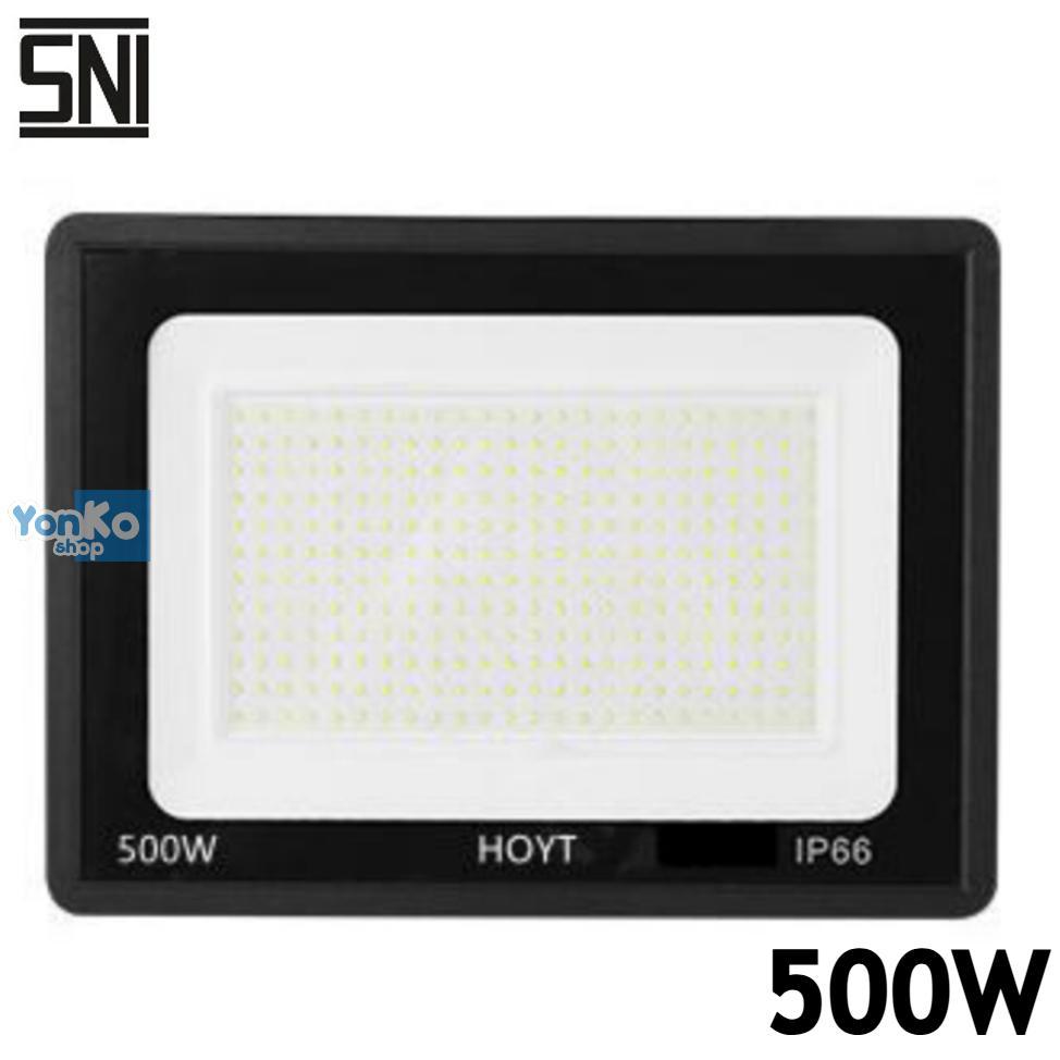 Lampu Sorot LED 500 watt / Lampu Tembak Floodlight 500w 500 w SNI untuk Panggung / Outdoor / Taman