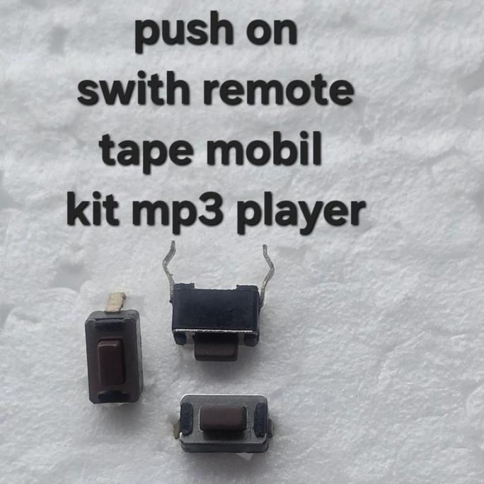 Swith Tape Mobil Saklar On Off Switch Touch Push On Klakson Bell Remote Remot Kontrol Control Tape M