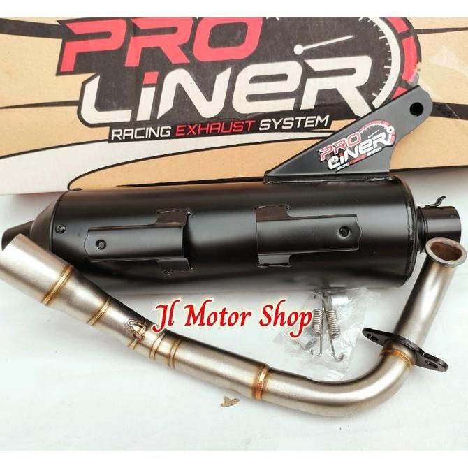 KNALPOT TSUGI TSUKIGI  STANDAR RACING PROLINER UNTUK MOTOR GENIO BEAT SCOOPY VARIO 110 Fi VARIO 125 