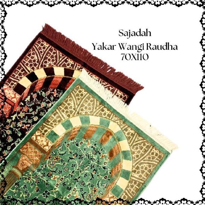Sajadah Wangi / Yakar Rawdah Turkiye / Sajadah Yakar Wangi 70X110
