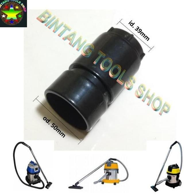 Promo Short Connector Untuk Selang Vacuum id32 od39 for Krisbow Alphalux DLL COD