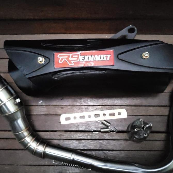 knalpot racing r9 misano new cb150r vixion cbr150r ninja rr verza nmax Original