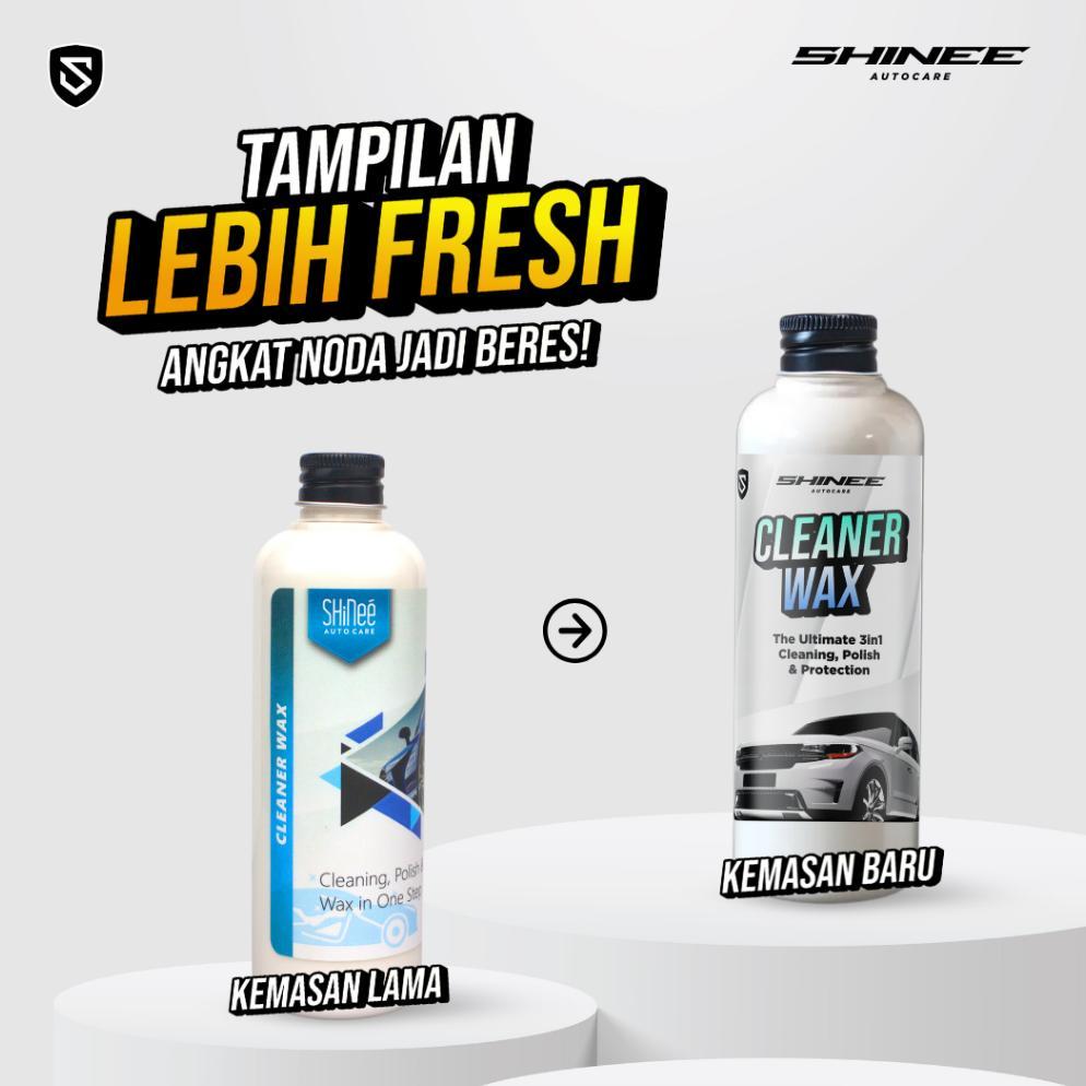 Cleaner Wax SHinee | Poles Body Mobil Penghilang Baret Wax Pengkilap Mobil Putih Perawatan Kendaraan
