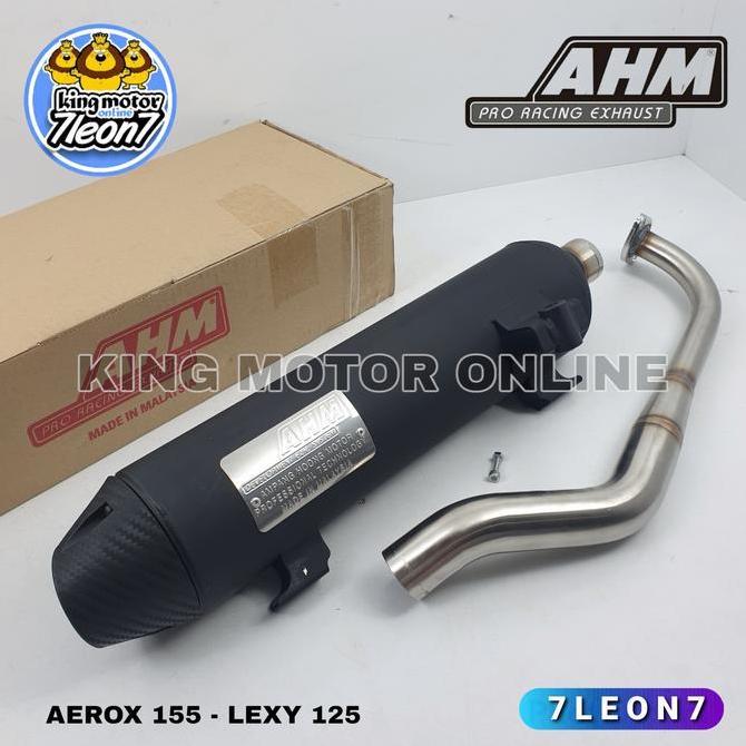 Knalpot racing Aerox 155 AHM Malaysia Original