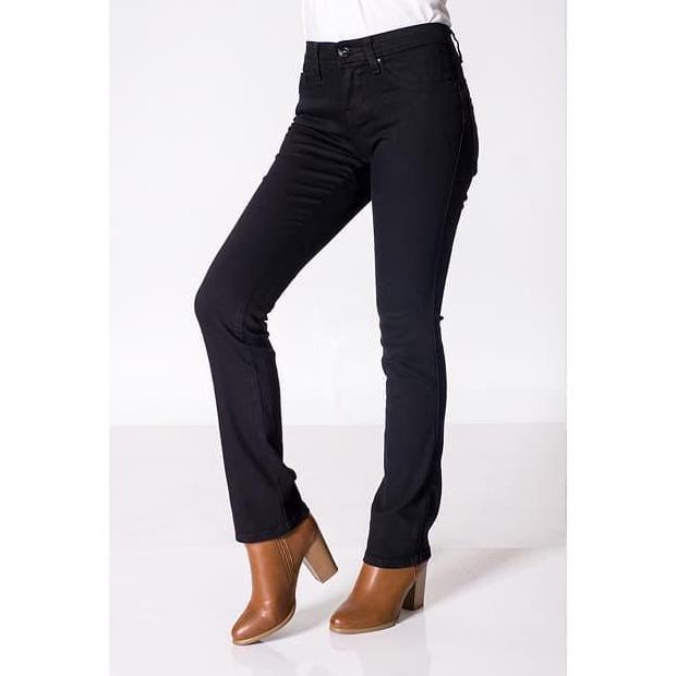 C2 Voleta Black Push Up Bootcut Jeans Wanita