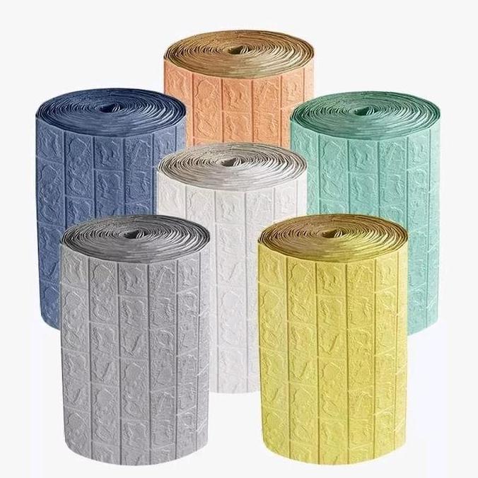 Promo Wallpaper dinding Roll Rollan panjang 5 meter wallpaper dinding 3d COD