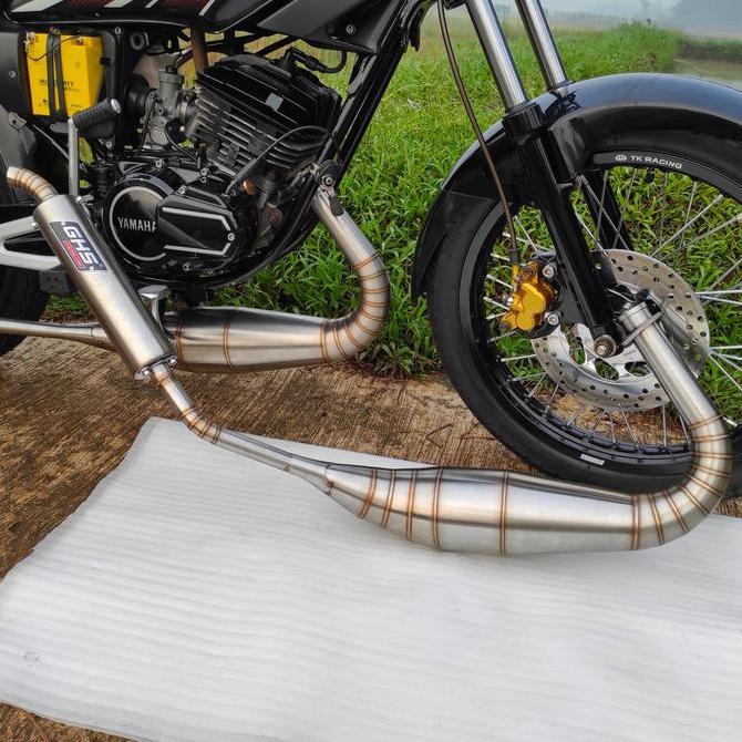 Knalpot GHS Racing Kolong PDK Repsol Stainles Type Cacing Super Garing Original