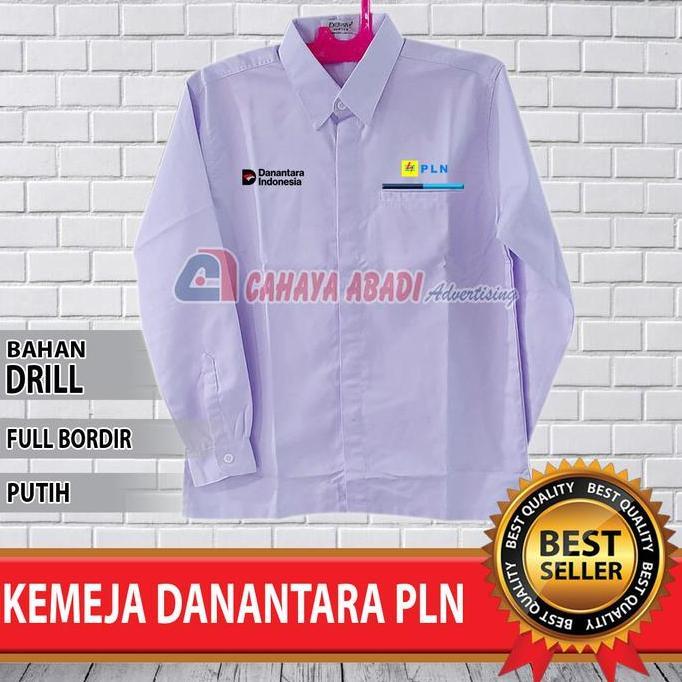 DE15 >> Kemeja Danantara Indonesia PLN Seragam Danantara Indonesia PLN