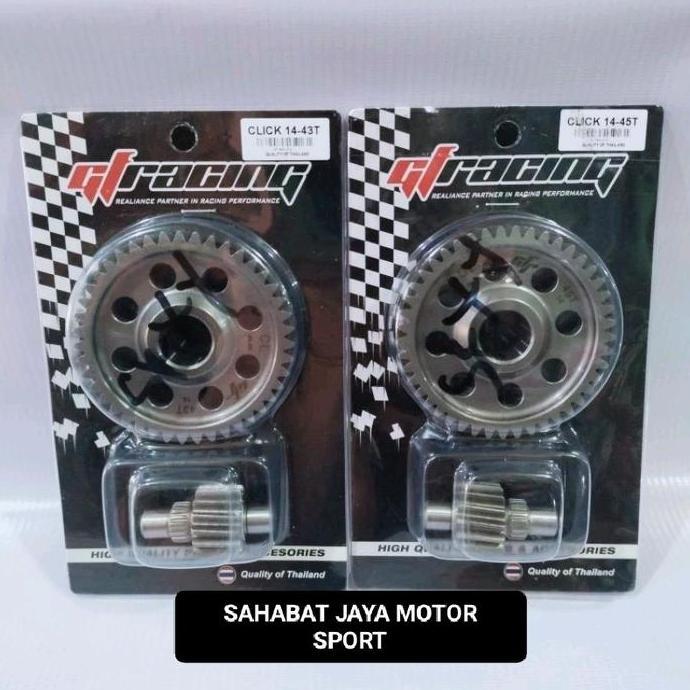 Gigi Rasio GF RACING Beat Karbu Scoopy Karbu Vario 110 Karbu Techno Beat Fi Stater Kasar Non ESP Sco