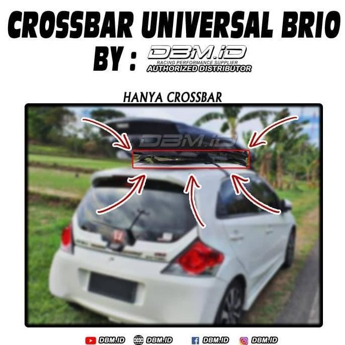 TERMURAH - Cross Bar Universal For Brio by DBM.ID