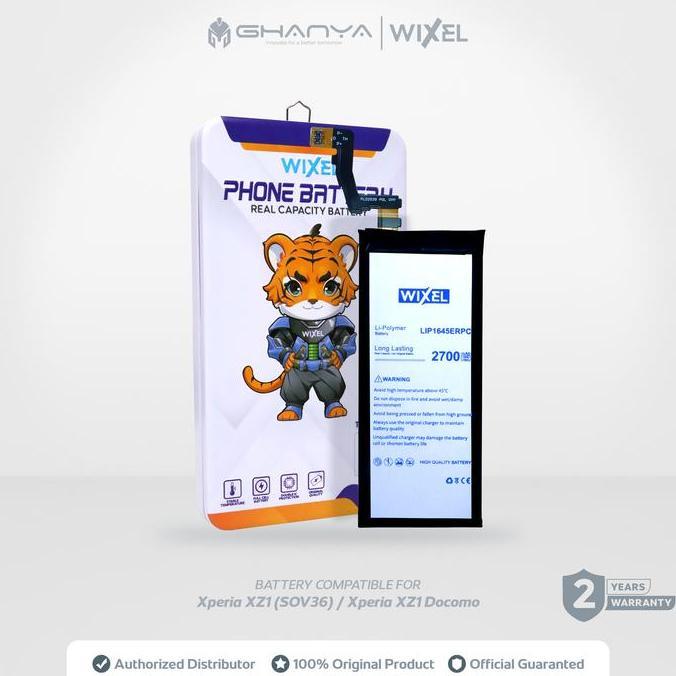 TERBARU - WIXEL Baterai Compatible for Sony Xperia XZ1 Docomo AU SOV36 SO-01K LIP1645ERPC Double Pow