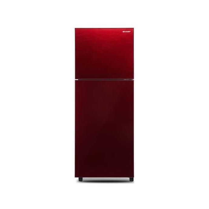TERLARIS - SHARP SJ-246-XG-MR Kulkas 2 Pintu Warna Merah // SHARP SJ246XGMR