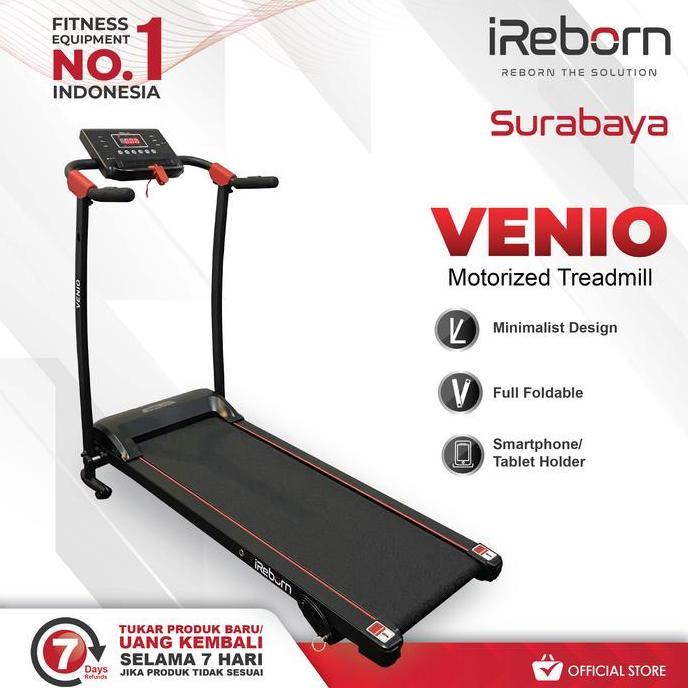TERLARIS - Alat Fitness Treadmill Elektrik iReborn Venio