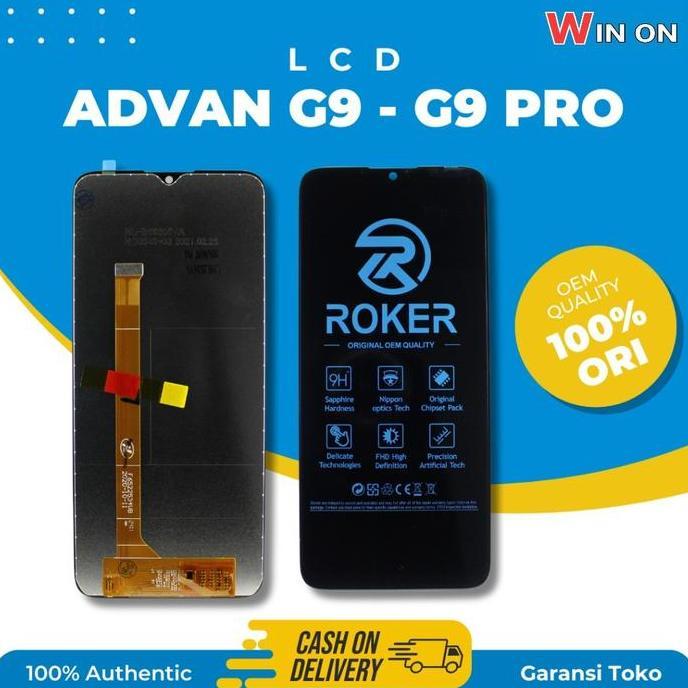 TERLARIS - WIN ON - LCD TOUCHSCREEN  ADVAN G9 / G9 PRO FULLSET ORIGINAL ROKER TOUCHSCREEN