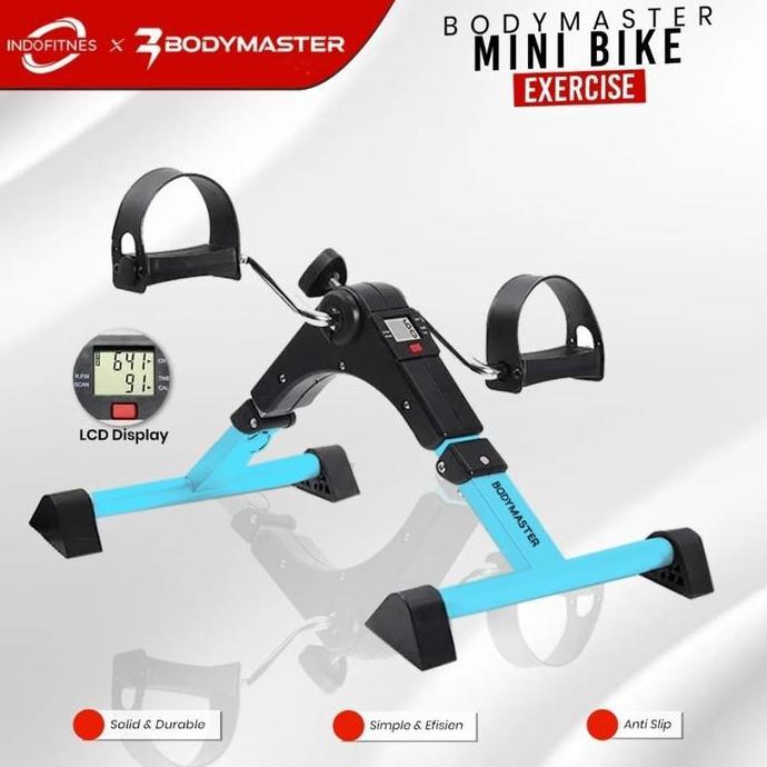 BODYMASTER Sepeda Statis Mini Bike -Terapi Kaki Tangan Stroke Lansia