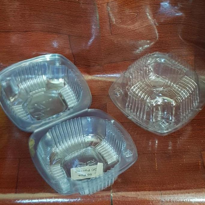 Plastik Mika Burger Mega HB 01 isi 50pcs / Mika Donat / Roti