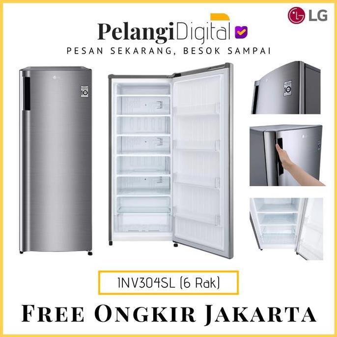 TERLARIS - LG Freezer 1 Pintu - GN-INV304SL
