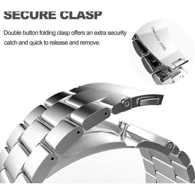 STAINLESS STEEL METAL BAND STRAP TALI JAM XIAOMI MI WATCH S1 ACTIVE