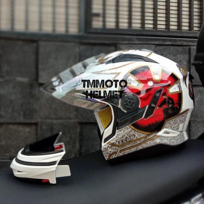 ZEUS ZS613C AJ20 White / RED