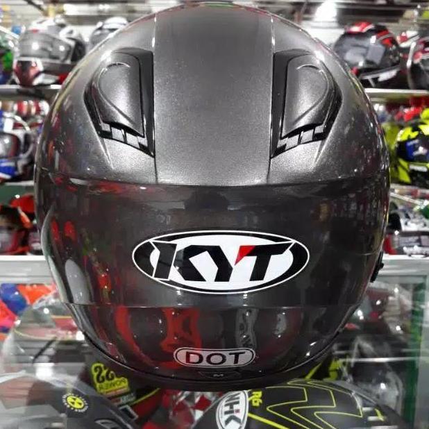 KYT HELM KYOTO SOLID GUNMETAL