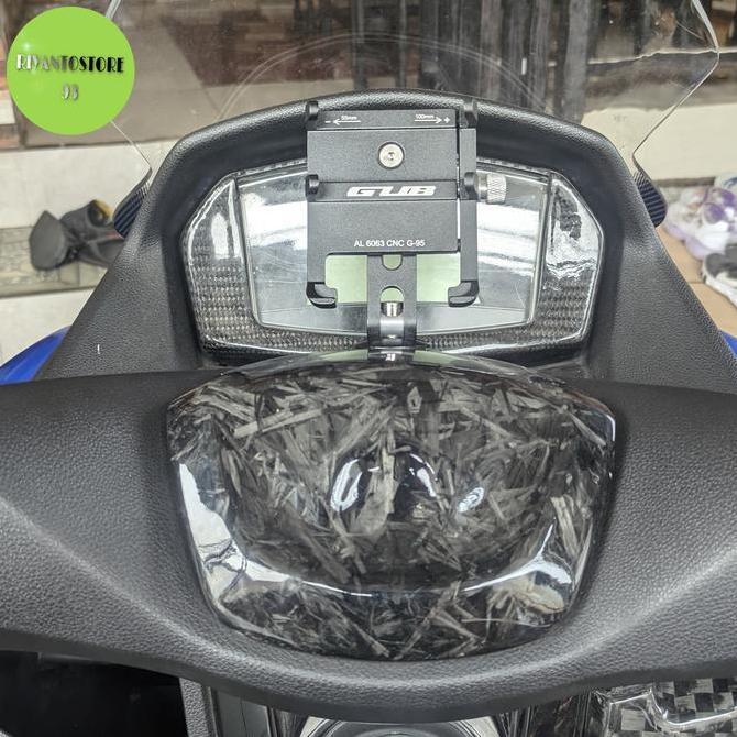 HOLDER GUB GPS HP MOTOR dan SEPEDA PNP NMAX NEW xmax/nmax turbo neo