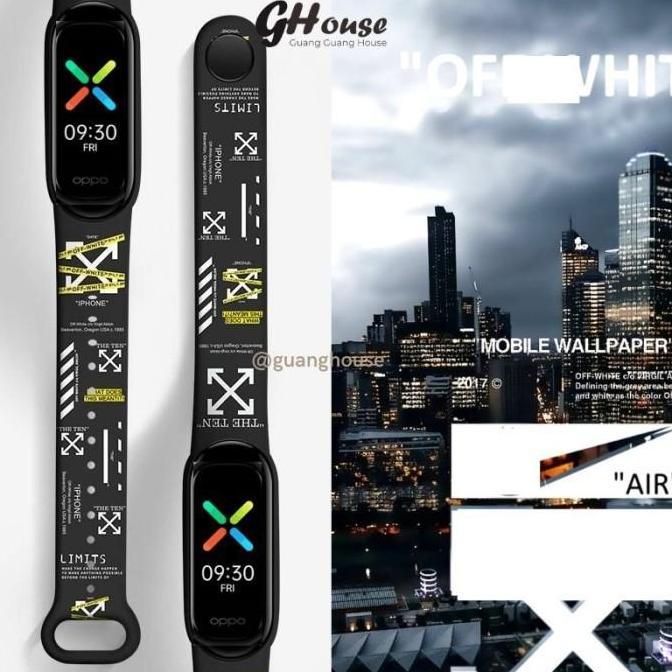 Strap Oppo Band Motif Silikon Tali Jam Oppo Band Bahan Silikon