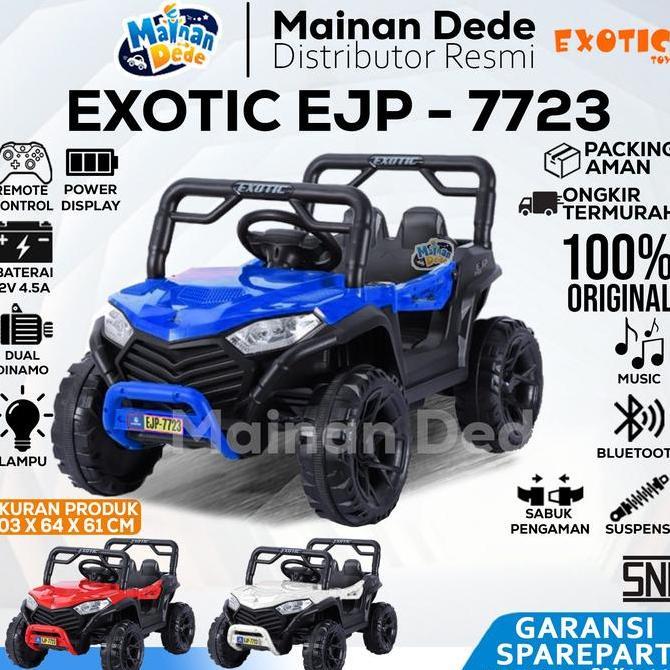 Mainan Mobil Aki Anak JEEP Exotic EJP-7727 EJP-7707 EJP-7707+ EJP-7749+ EJP-7751+ EJP-7732 EJP-7732+