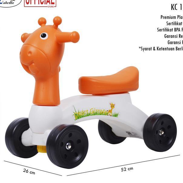 Labeille Kc Ride On Mini Push Balance Bike Sepeda Roda 3 Anak Bayi