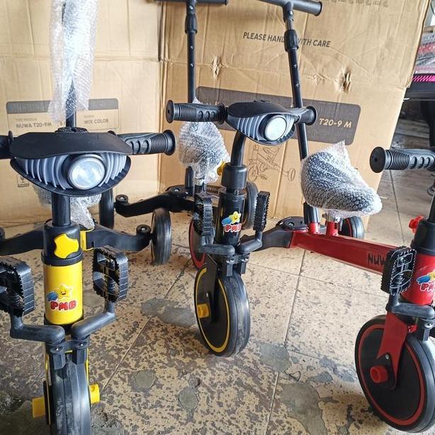 Balance Bike 3In1 Sepeda Anak Push Bike Merk Nuwa Dari Pmb T209