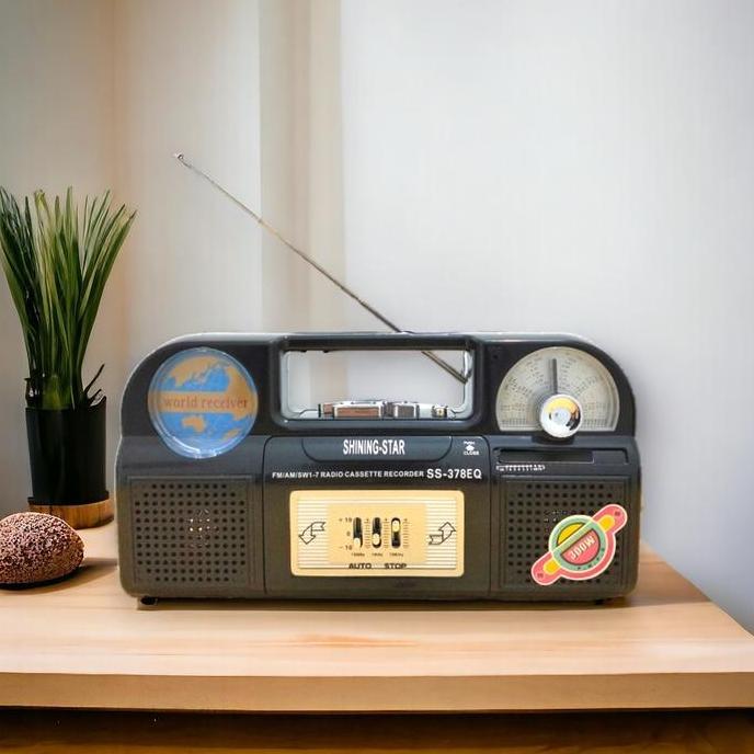 Radio Fm Am Portable Radio Tape Pemutar Kaset Pita Cassette Player Kualitas Terbaik Harga Termurah
