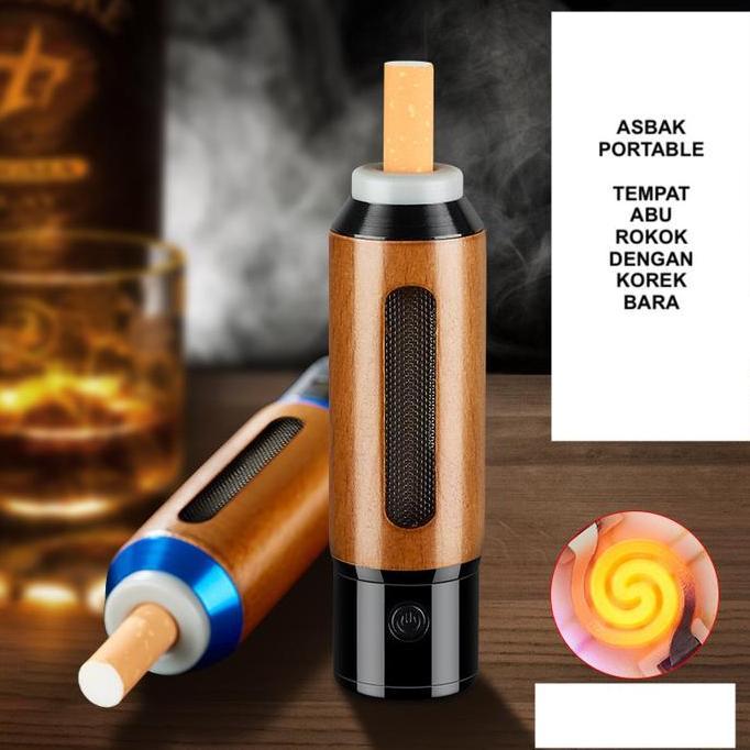Pipa Rokok H016 Asbak Ashtray Portable Dengan Korek Bara Semua Ukuran Kualitas Terbaik Harga Termura