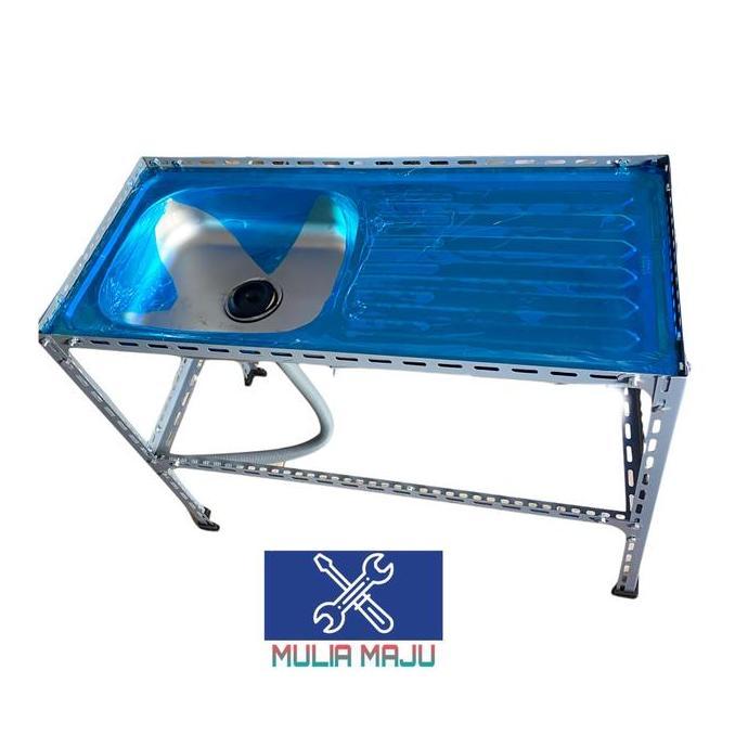 Wastafel Bak Cuci Piring /wastafel meja set rak bak cuci piring RDN