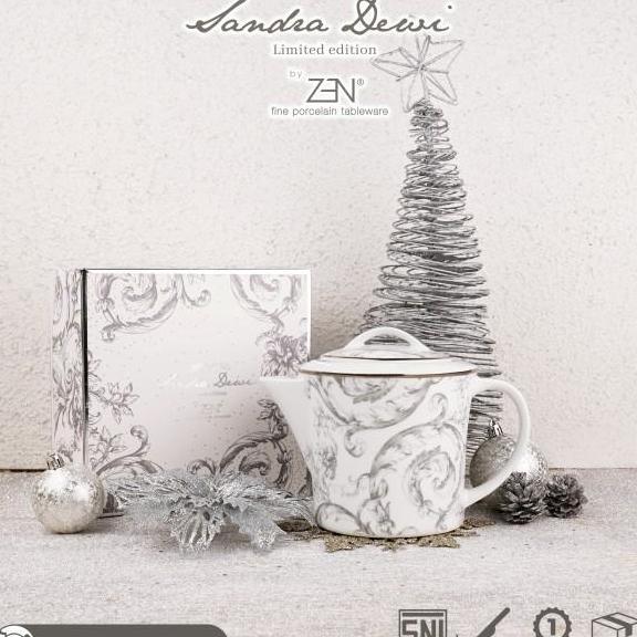 Zen X Sandra Dewi Teko Keramik Magnificent Frost 1 Pcs Box
