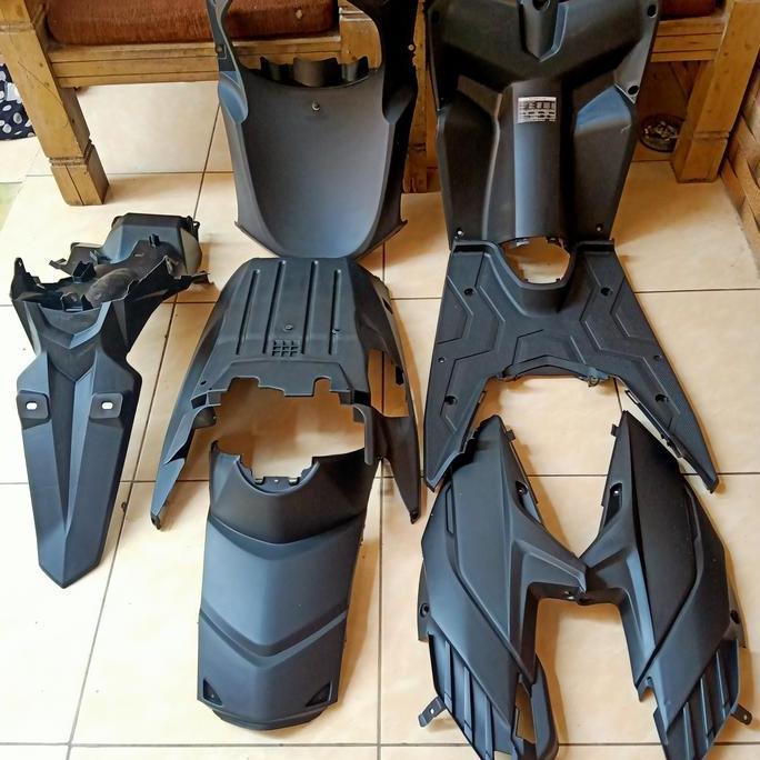 Cover Body Kasar Vario Techno 110 Karbu