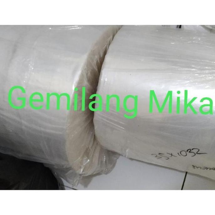 COD Plastik karpet laundry Roll PP murni MURAH kiloan