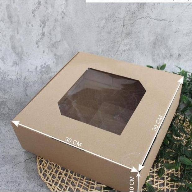 Kardus Box Natal Kotak Kue Kering Giftbox Dus Christmas 4 Toples Gr