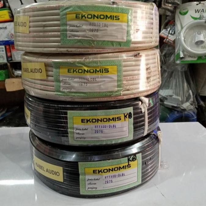 kabel NYY serat 2x0.75 ekomomis