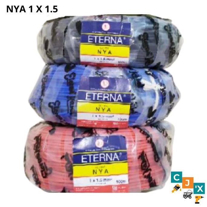 Kabel ETERNA NYA 1 X 1.5 100 METER / Kabel ETERNA NYA 1X1.5 ROL