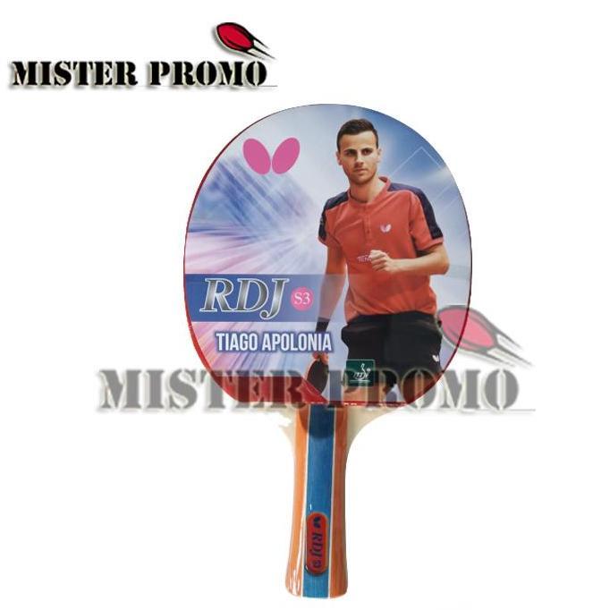 Bat Bet Tenis Meja Pingpong Butterfly RDJ S3 Original