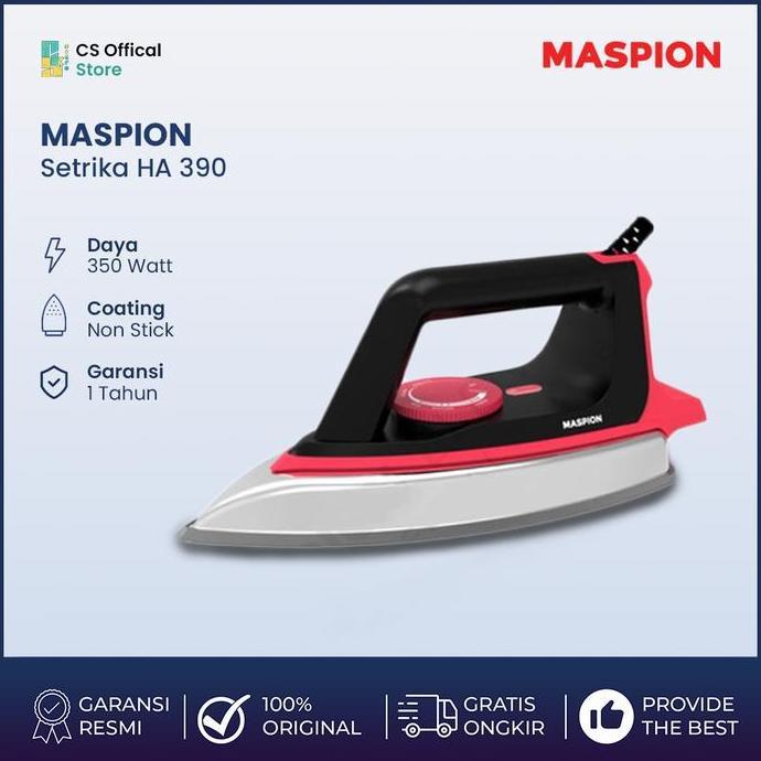 MASPION AUTOMATIC IRON SETRIKA HA-390 | Setrika Maspion HA 390