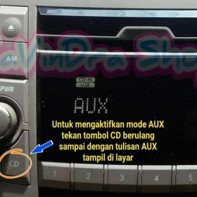 Kabel aux head unit mobil suzuki ertiga plus bluetooth