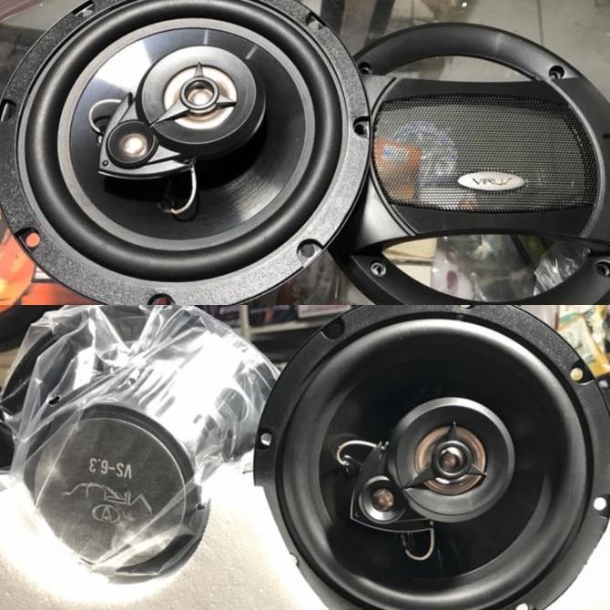 Speaker Coaxial Venom Virus VS 6.3 Speaker Pintu Mobil Venom Virus