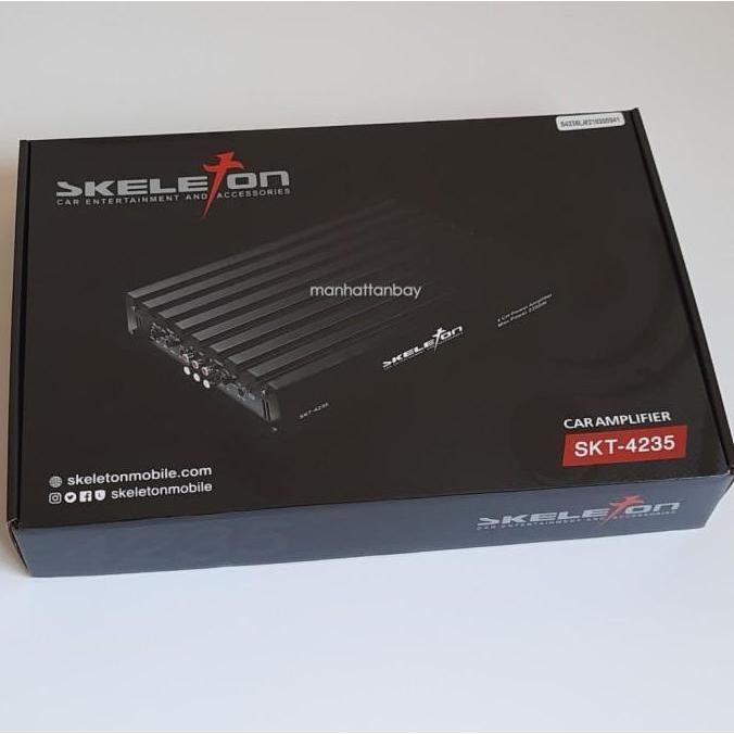 Power Amplifier Mobil Skeleton 4 Channel