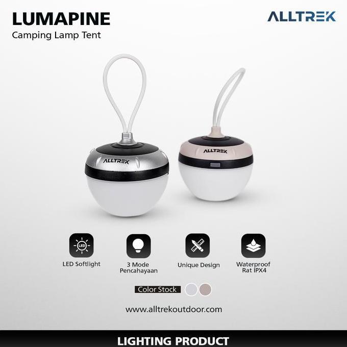 Alltrek Lampu Tenda Camping Lumapine Camping Lamp