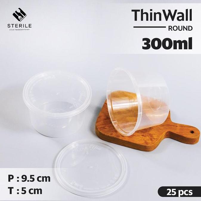 Cup 300 ml / cup pudding 300 ml / cup puding / mangkok puding thinwall