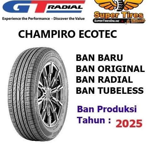 Bnr Gt Radial Champiro Ecotec 195 70 R14 Ring 14 Ban Mobil Innova Avanza Xenia Kijang Kapsul
