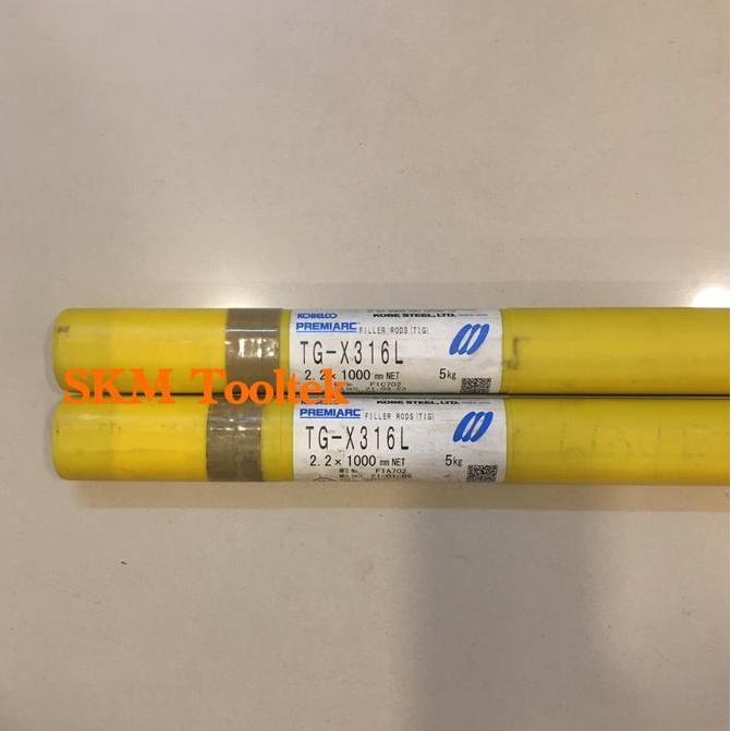 Promo Kawat Las Tgx 316L 2,2Mm X 1000Mm Kobelco ( 5Kg) Cod
